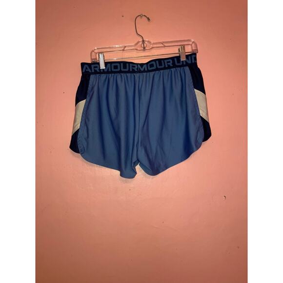Under Armour light blue athletic shorts size large loose - Picture 4 of 4